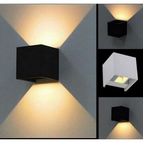 YRANK 6pcs 10W 12W led Wall Lamps indoor or outdoor dimmable AC110V or AC220-240V Waterproof IP65 Modern Led Wall Light