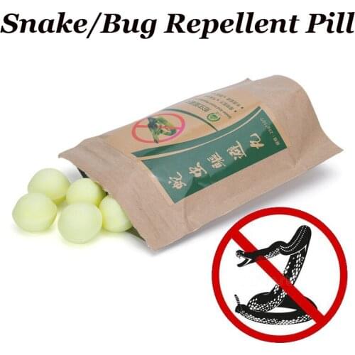 Home and Garden Use Snake Repellent Pill,Outdoor Camping Hiking Snake Bug Repeller