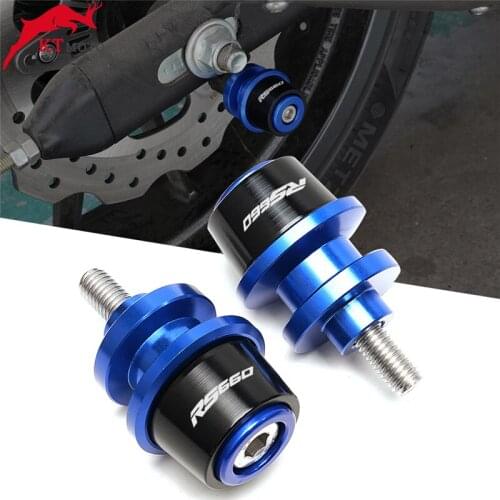 With logo "RS660'' Motorcycle CNC High quality Swingarm Spool Slider Stand Screws For Aprilia RS660 Tuono 660 2020 2021
