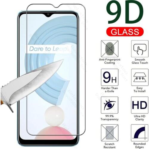 Full Cover Protective Glass For Realme C21 C15 C12 C11 C3 C25 Tempered Glass For OPPO Realme 7 Pro Realmy 7 7Pro 7i Safety Film