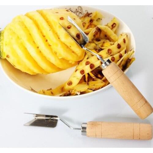 1PC Portable Pineapple Slicer Ananas Cut Pineapple Eye Peeler Pineapple Seed Remover Knife Fruit Tools Fruit Pineapple Peeler