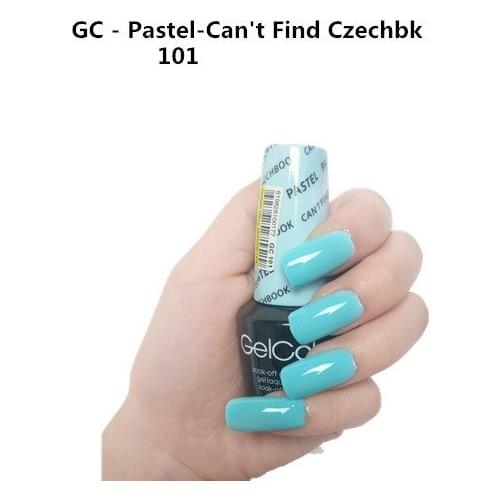 101 Pastel Can't Find My Czeckbook 15ml UV LED Gel Polish Vernis Permanent Lasting Shine opies Nail Art (need lamp dry)