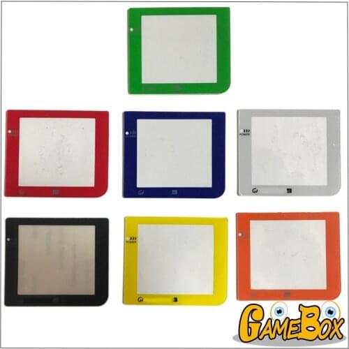 7 Colors Plastic Screen Lens Cover Screen for GBP GameBoy Pocket Protective Screen Len For GBP With Logo Replacemen Lens
