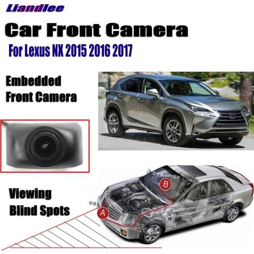 Car Front View Camera For Lexus NX 2015 2016 2017 Not Rear View Backup Parking Camera HD CCD Night Vision