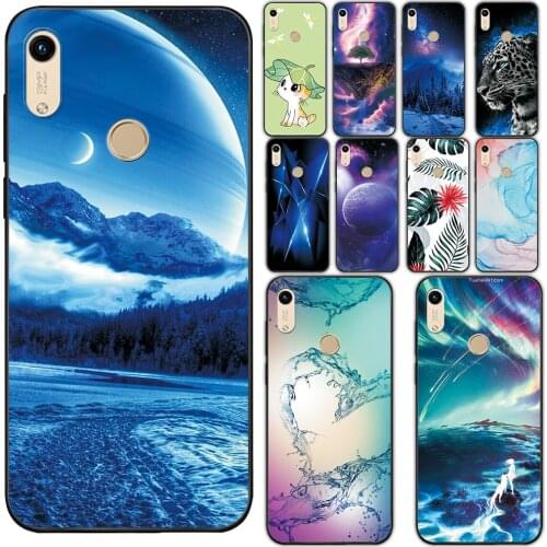 For Huawei Y6 2019 Case Scenery Style Phone Shell For Huawei Y6 2019 Soft TPU Protective Case For Huawei Y6 2019 Silicone Cover