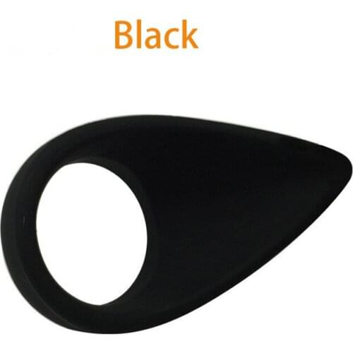 2Pcs Tongue Shape Penis Ring Male Scrotum Bind Dick Ball Stretcher Bondage Rings BDSM Delay Ejaculation Couples Adult Supplies
