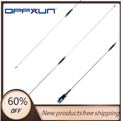 OPPXUN XB400ZT Mobile/Station Antenna 144/430MHz for Mobile Car Radio 94cm UV Daul Band 5.5Dbi High Gain Antenna