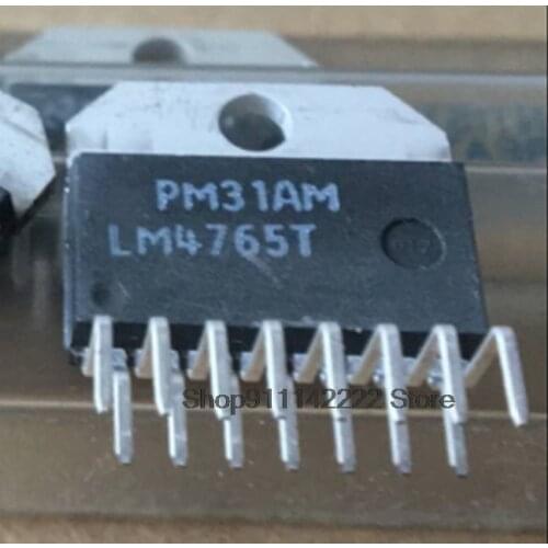 New 2Pcs/lot LM4765T LM4765 ZIP15