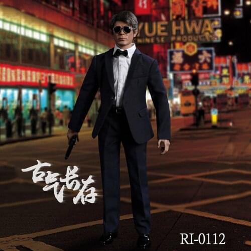 RL-0112 REAL TOYS 1/6 Scale Full Set Louis Koo Tin Lok Gu Tianle Movie Actor Action Figure Model for Fans Collectible Gifts