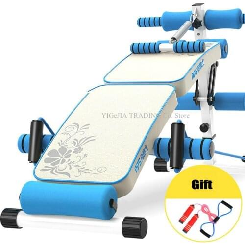 Foldable Workout AB Bench for Home or Gym, Multifunctional Supine Board for Sit-ups, Push-ups, Full Body Exercise