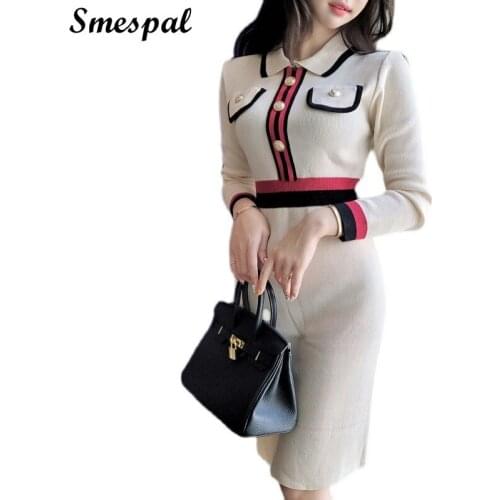 SMESPAL Fashionable Knitted Dresses