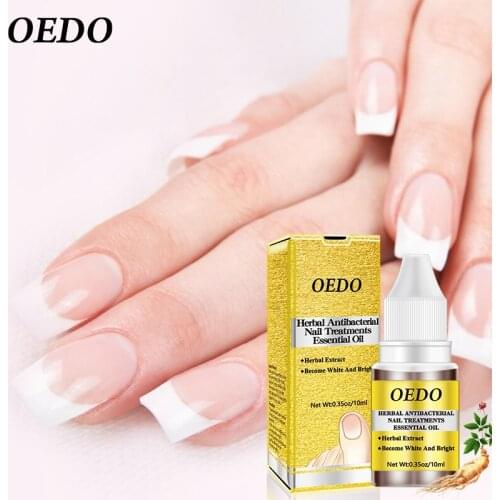 OEDO Herbal Antibacterial Nail Treatments Essential Oil Remove Nail Fungus Moisturizing Nourish Whitening Toe Nail Care 10ml