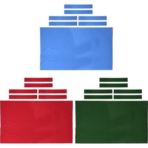 Premium Pool Table Felt - Billiard Cloth - for 7 or 8 Foot Table Choose from Blue / Red / Green