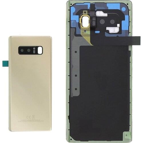 Back Glass Housing Cover Battery Door with Camera Lens for Samsung Galaxy Note 8 Parts Of The Cell Phone