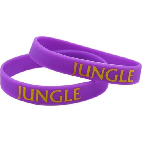 1PC ADC JUNGLE SUPPORT TOP MID Silicone Wristband Printed Logo for Gamer