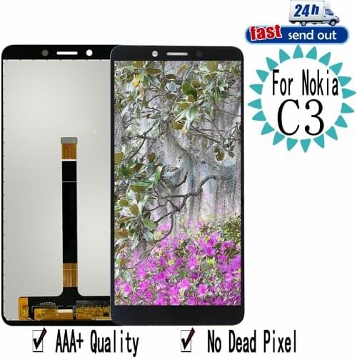 5.99" C3 LCD For Nokia C3 LCD Display Touch Screen Digitizer Assembly Replacement