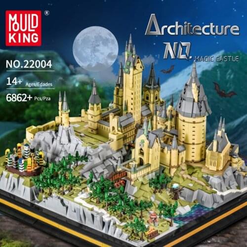 Kids Educational DIY Building Blocks Toys Hogwarts School of Witchcraft and Wizardry Assembly Bricks Christmas Children Gifts