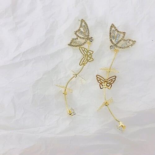 DINGABIYU Women's Gold Earrings