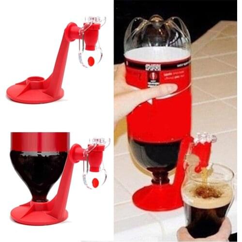 Beverage Drinking Dispense Fountain Soda Coke Bottle Upside Down Drink Inverter Gadget Party Home Bar Accessories