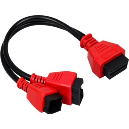 For Chrysler Alfa Romeo programming cable connector for Autel DS808 Maxisys MS905 906 908 PRO ELITE for chrysler 12+8 adapter