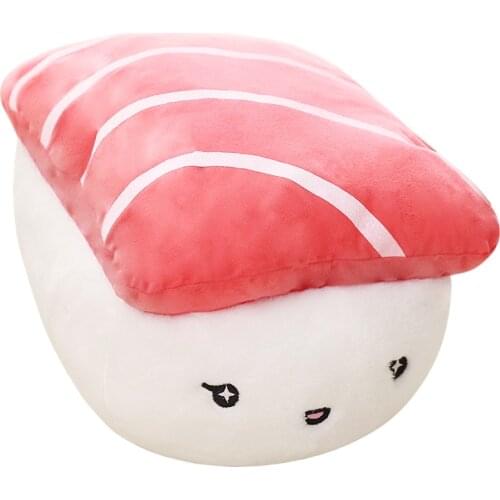 1pc 40cm Creative Japan Sushi Shape Simulation Food Doll Plush Toys Stuffed Soft Pillow Kawaii Cushion Gift for Kids