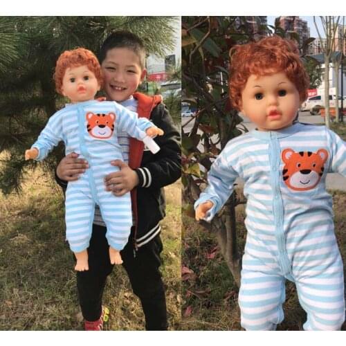 73cm Fashion Doll Silicone Vinyl Baby Doll Reborn Lifelike Babies PP Cotton Cute Girl Babies Kids Birthday Xmas Gift