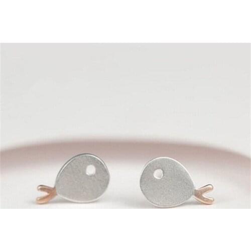 Miuoxion Retro Cute Little Fish Earrings Fashion Temperament Jewelry For Women Feature Namour Charm Gift All Seasons