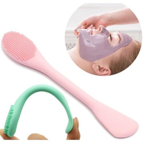 Soft Silicone Washing Remover Face Exfoliating Pore Cleaner Brush Soft Nose Brush Pore Cleaner Skin Care Massager Beauty