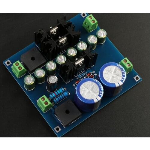 Assemble HiFi Filament Filter Regulated Power Supply Board Home Audio Tube Amplifier Preamp High Voltage DC180V-300V PSU