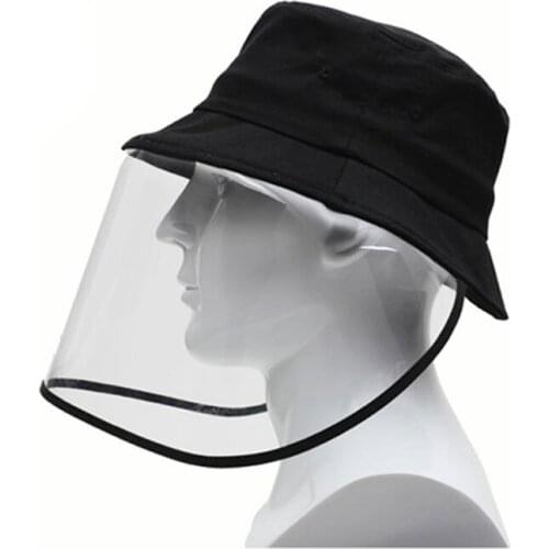 Beauty-Emily New Detachable Protective Hat Unisex Anti-wind Dust Anti-fog Sun Hats Men Women Enclosing Anti-dust Caps Outdoor Wi