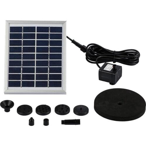 Solar Pump Fountain Waterfalls Solar Power Gardening Decoration Supplies