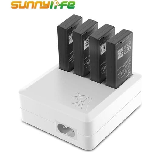 DJI Tello Drone Battery Charger Hub for 4 in 1 Intelligent Battery Fast Charging for DJI Tello Drone Accessories EU Plug Charger