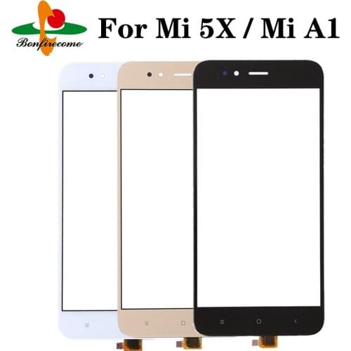 10Pcs\lot TouchScreen For Xiaomi Mi A1 5X Mi5X MiA1 Touch Screen Panel Sensor LCD Display 5.5" Glass Digitizer Replacement Parts