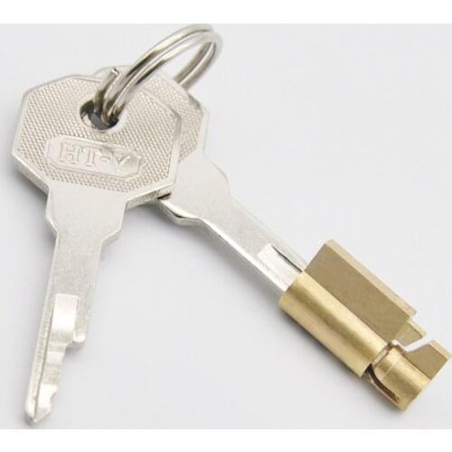 2020 New Sex Shop Replacement Stealth Lock Male Chastity Cock Cage Accessories Lock Penis Ring Keys for HT V4 Chastity Devices