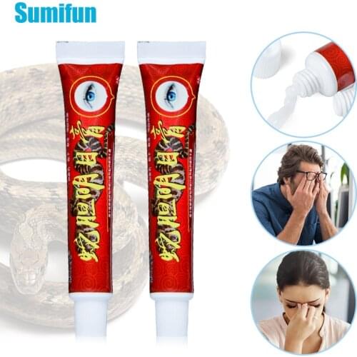25g Eye Relief Protection Ointment For Eye Fatigue Dry Improve Eyesight Eye Beauty Care Chinese Herbal Snake Venom Eye Cream