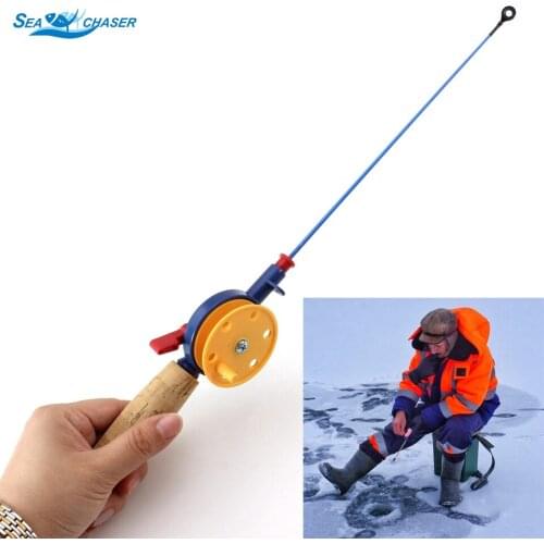 40cm 45g Ice Fishing Rod Lightweight Portable Mini Fishing Trackle Winter Fly Fishing Ice Fishing Tackle Tools Lowest profit
