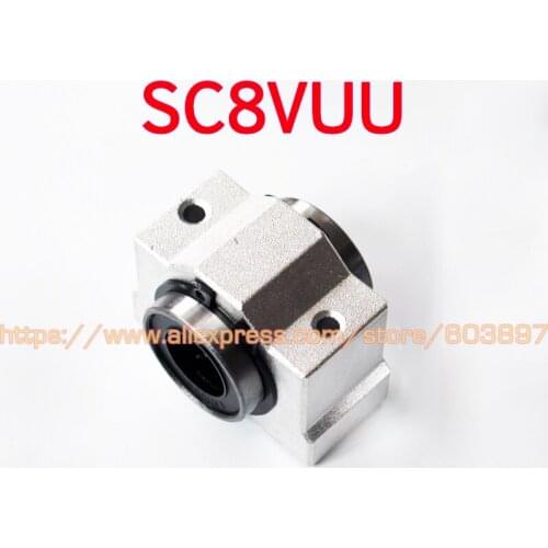 8mm bearing bushing SC8V linear bearing block, bearing bush SC8VUU SCV8UU for 8mm shaft rail