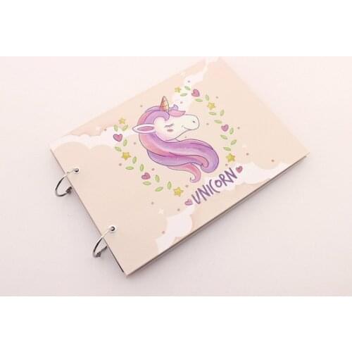 Unicorn Design Diy photo album Clapper фотоальбом photo album album fotografico Álbumes