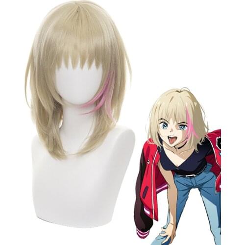 Anime WONDER EGG PRIORITY Rika Kawai Wig Cosplay Costume Heat Resistant Synthetic Hair Women Carnival Party Rloe Play Wigs