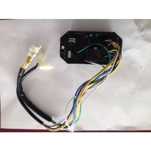 Free Shipping Single phase Welder Generator Welding 5kw 5kVA 6kVA 7kVA AVR Welding AVR diesel gasoline generator Suit Kipor Kama