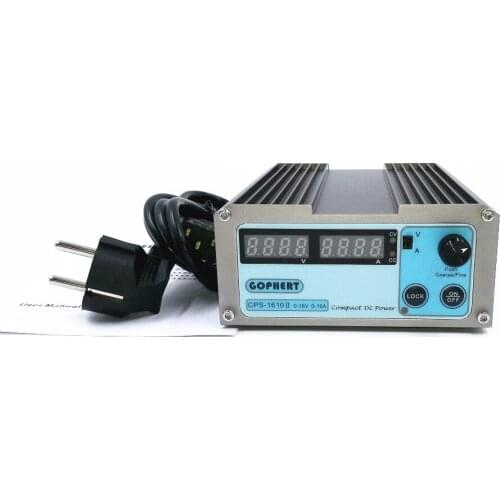 CPS-1610 II ultra-small DC power supply, (with LOCK voltage, current lock function) 110V / 220V 16V 10A