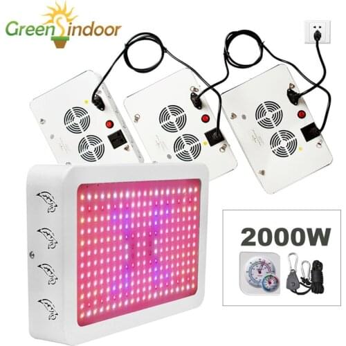 3500K 6500K LED Grow Light 2000W Phyto Lamp For Plants Full Spectrum Indoor Led Grow Daisy Chain Lamp For Medical Plant Flowers