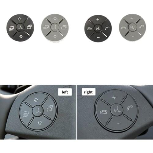 Car Steering Wheel Switch Control Buttons Multi-Function Switch Buttons for Mercedes Benz ML GL W164 R-Class W251