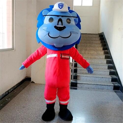 Lion mascot costume cartoon doll costume walking doll props cos costume Halloween Christmas Party Masquerade Anime Shows