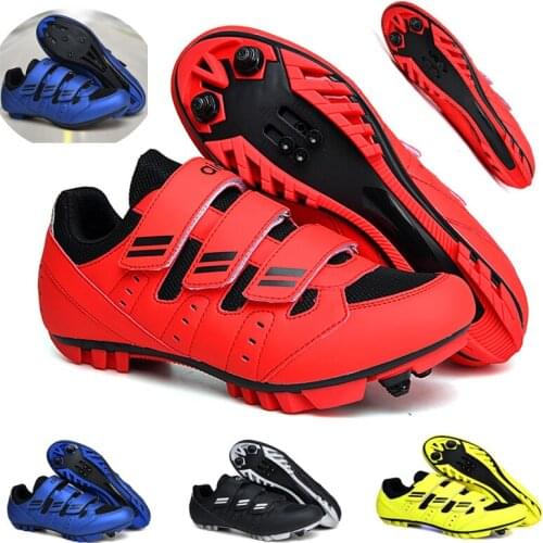 2021 New Style MTB Cycling Shoes Men Breathable Racing Road Bike Shoes Self-Locking Professional Bicycle Sneakers Sports Shoes