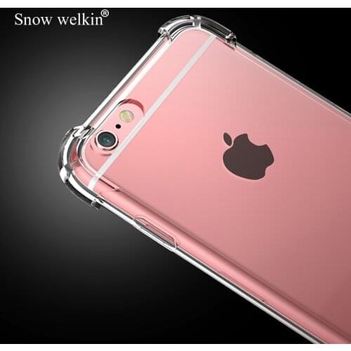 360 Degree Airbag Soft Case for iphone 11 Pro XS Max XR 7 8 Plus 6 6s X 10 7Plus Anti-Knock Clear Transparent Silicone Cover