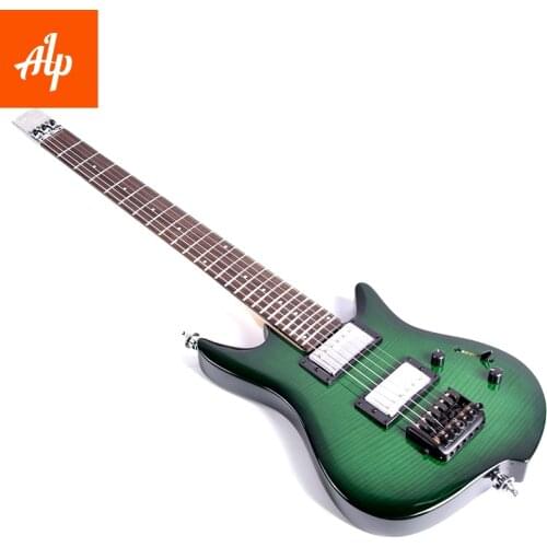 NEW Product LEAF 200 Mahogany Travel Red and Blue electric guitar portable