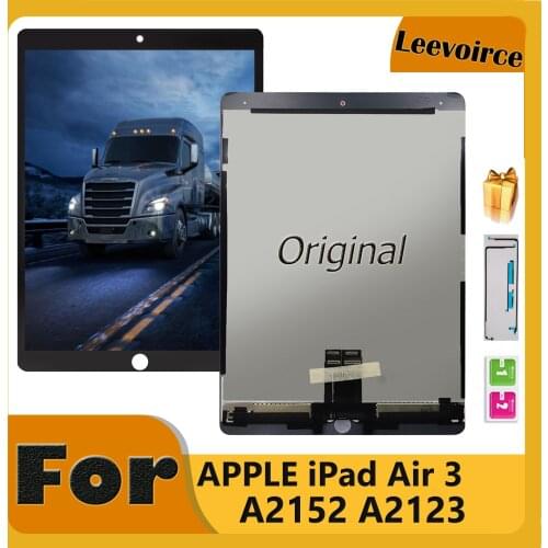 Original LCD For iPad Air 3 2019 A2152 A2123 A2153 A2154 Display Touch Screen Digitizer Assembly LCD For iPad Pro 10.5 2nd Gen