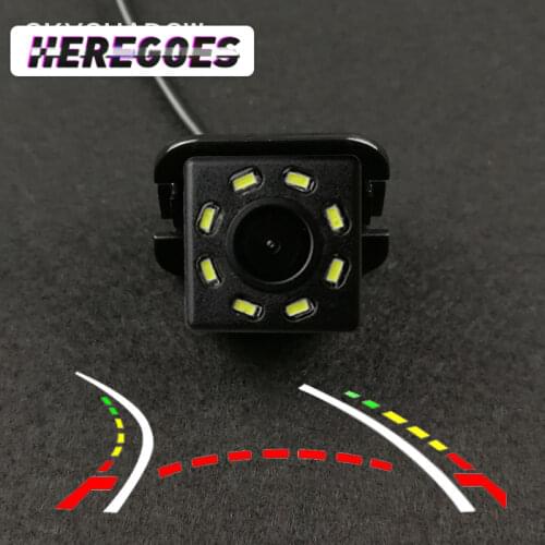 Fisheye 4 8 12 led dynamic Wireless Car CCD Night Vision Rear Camera Waterproof For Toyota Camry Sedan 2009 2010 2011