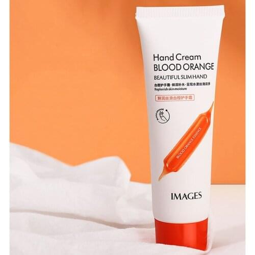 IMAGE Fresh Silky Blood Orange Hydrating Hand Cream Refreshing and Tender Skin Softening Hand Cream Skin Care